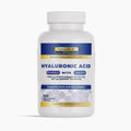 Nature's Lab Hyaluronic Acid supplement bottle with BioCell Collagen and OptiMSM capsules for skin and joint health