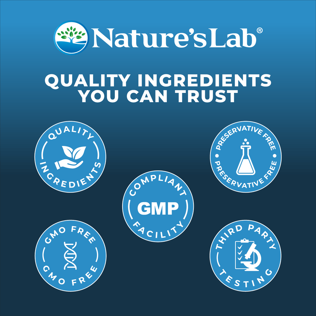 Nature's Lab Hyaluronic Acid with BioCell Collagen® & OptiMSM® - 120 Capsules