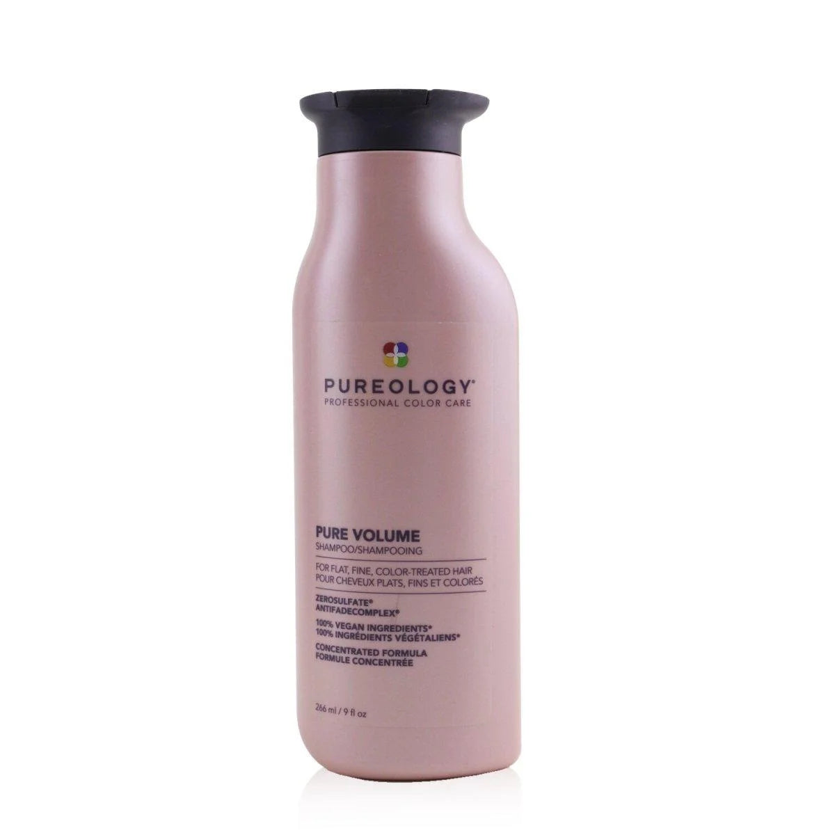 Pureology Pure Volume Shampoo 9 oz bottle for weightless volume and color protection
