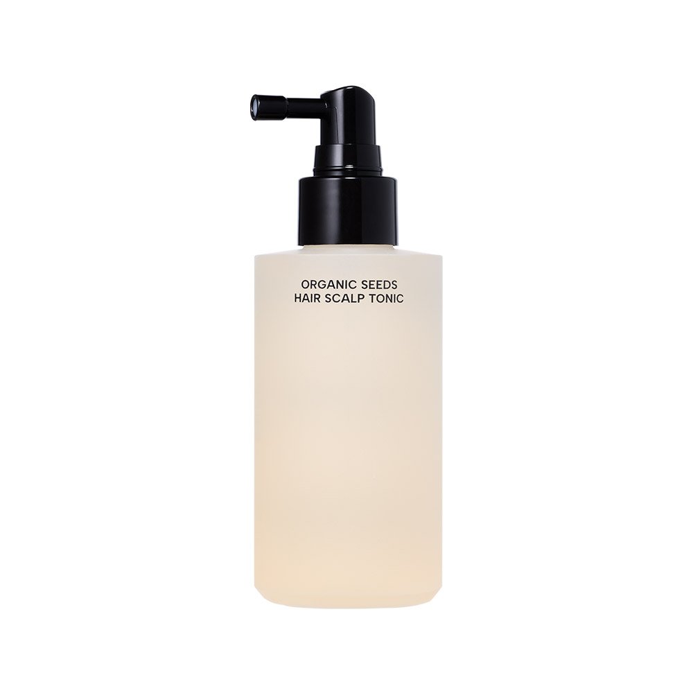 Whamisa Organic Seeds Hair Scalp Tonic 165ml bottle for refreshing and nourishing scalp care