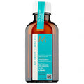 Moroccanoil Treatment Light Hair Oil bottle with argan oil for fine hair care and shine enhancement